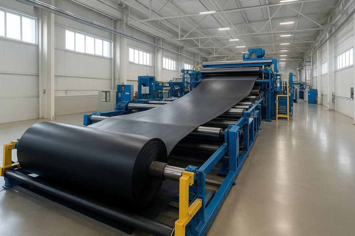 خط تولید ژئوممبران