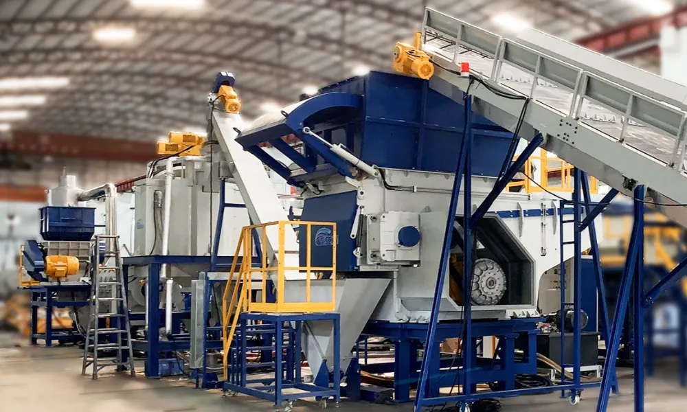 خط شستشوی ضایعات پلاستیک